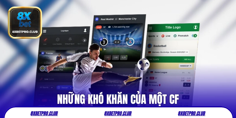 Những khó khăn của CF trong bóng đá là gì?